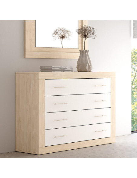 Cómoda cuatro cajones VIENA
