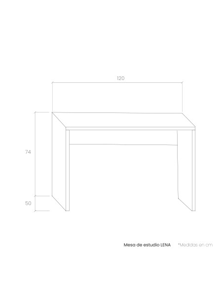 Mesa de estudio LENA