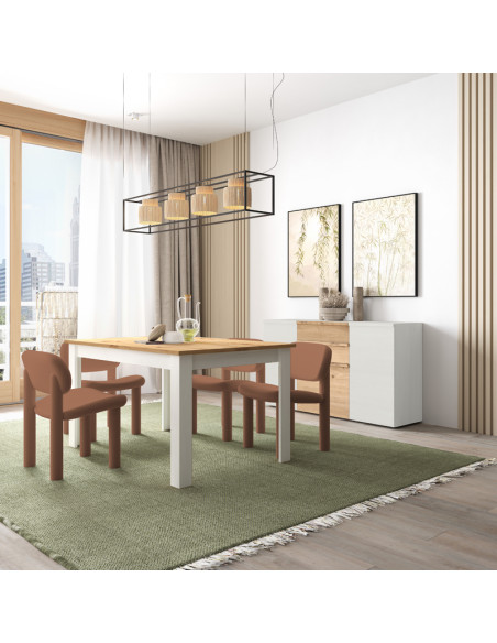 Mesa comedor rectangular extensible DANIELA