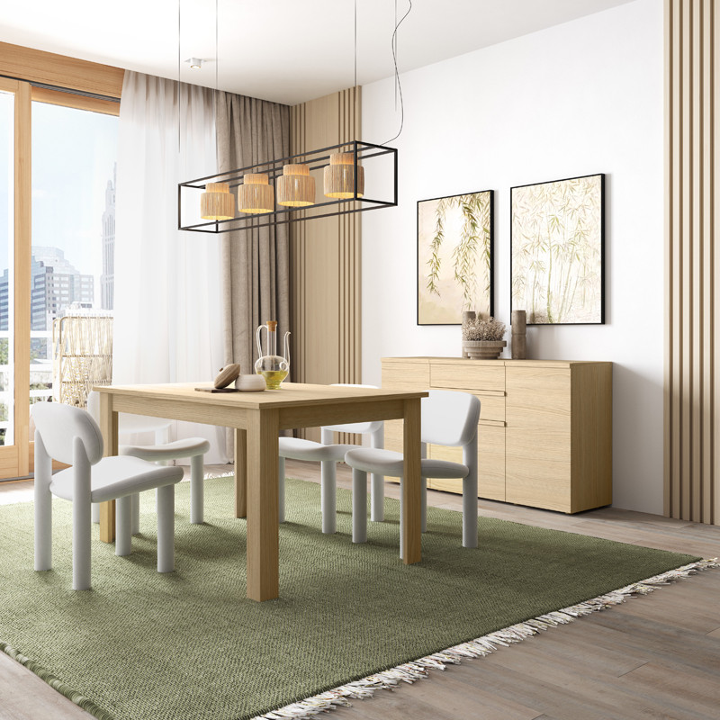 Mesa comedor rectangular extensible DANIELA