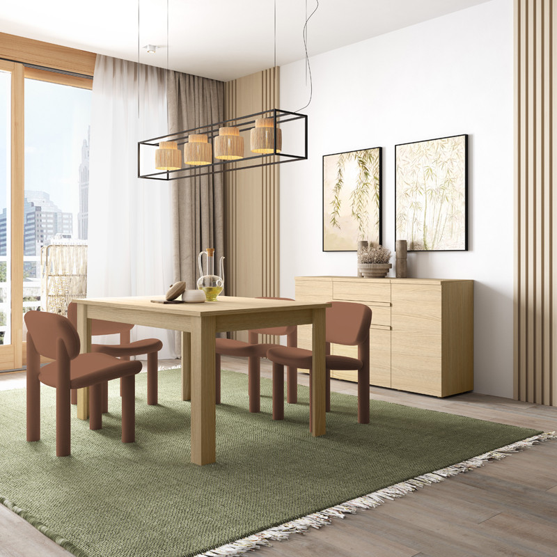 Mesa comedor rectangular extensible DANIELA