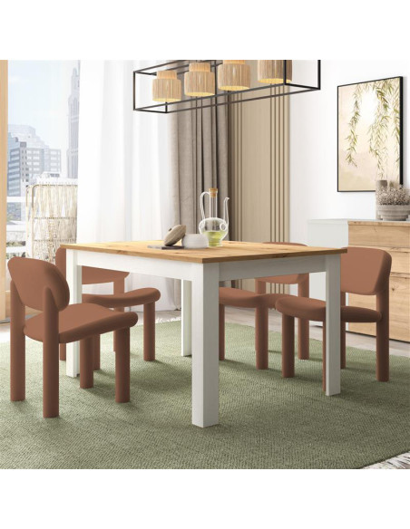 Mesa comedor rectangular extensible DANIELA