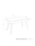 Mesa de centro elevable QUIRA I
