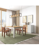 Mesa comedor rectangular extensible DANIELA