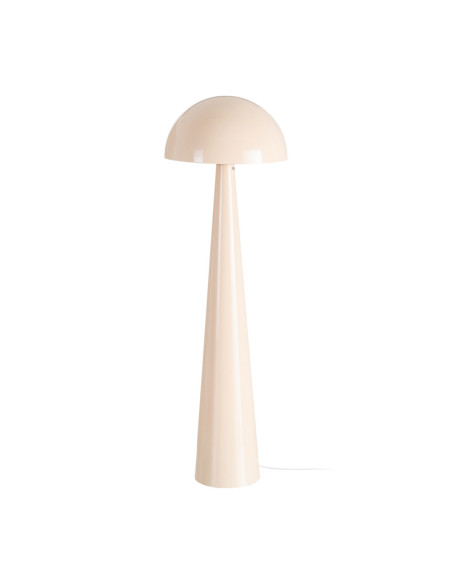 Lámpara de pie beige KEIRA
