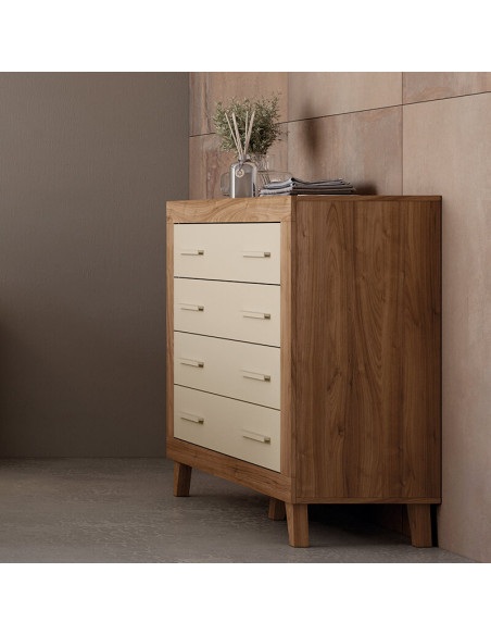 Cómoda cuatro cajones VIENA