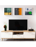 Mueble TV dos puertas y cajón MARCO