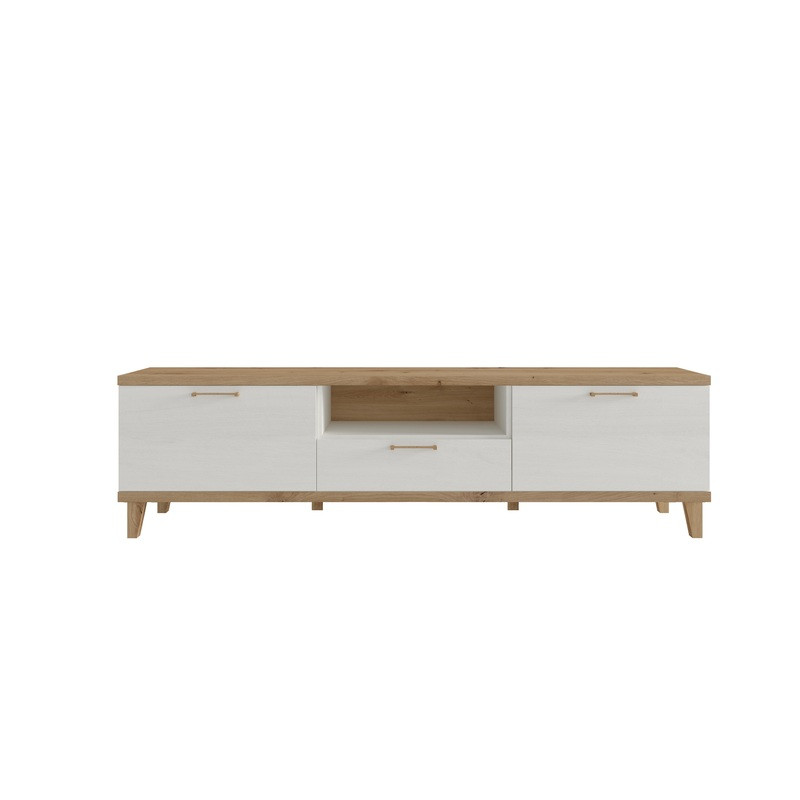 Mueble TV dos puertas y cajón MARCO