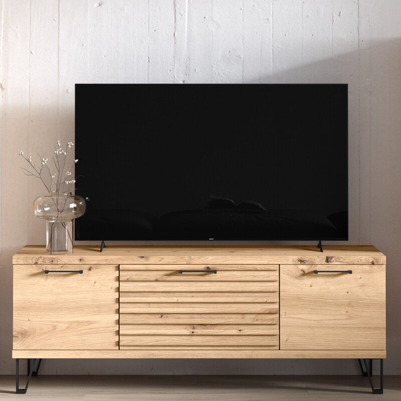Mueble TV dos puertas y cajón MARCO I
