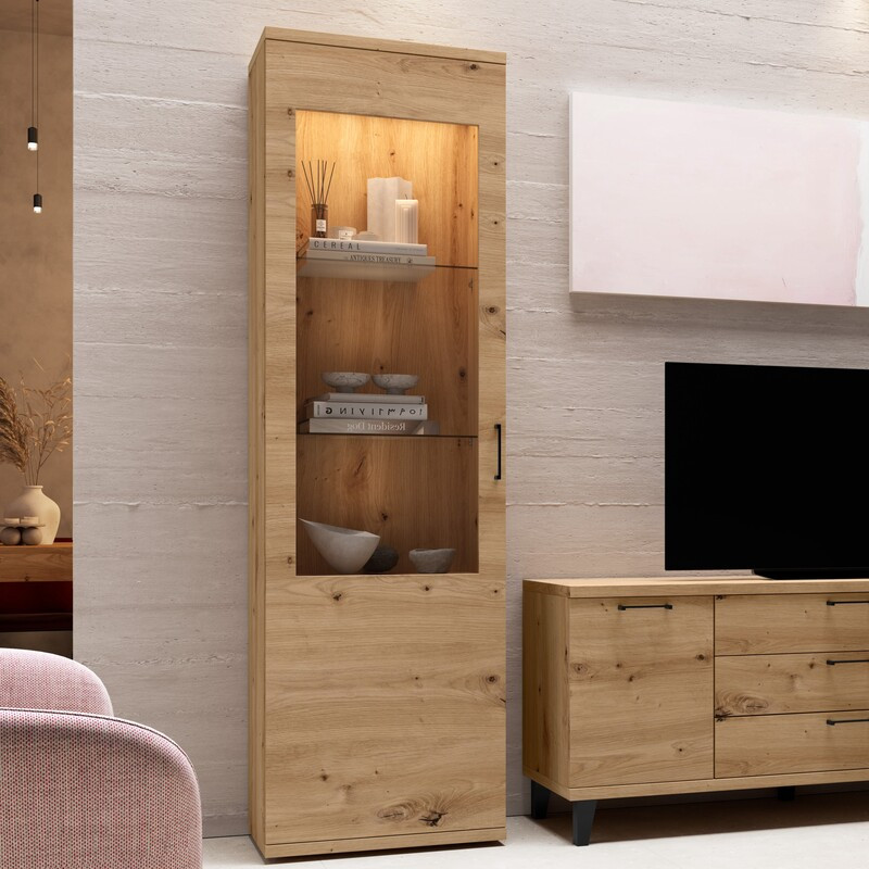 Vitrina alta una puerta MARCO II