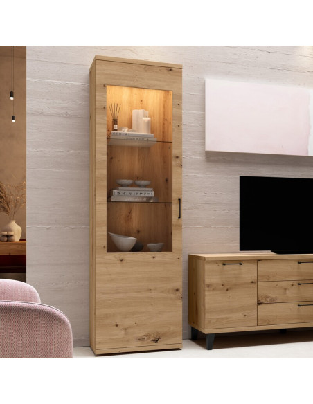 Vitrina alta una puerta MARCO II
