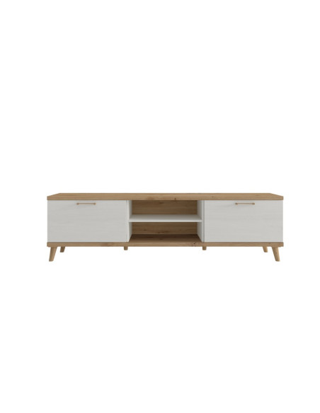 Mueble TV dos puertas y dos huecos MARCO