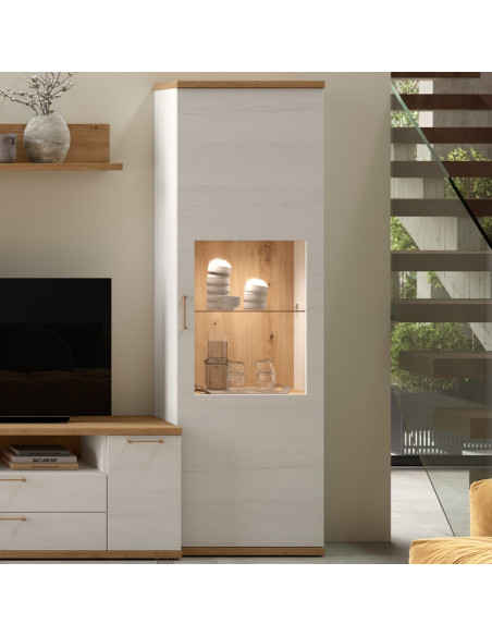 Vitrina alta una puerta MARCO