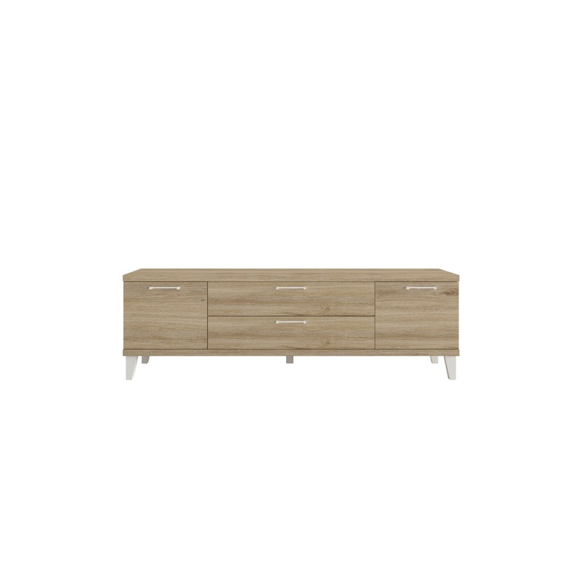 Mueble TV dos puertas y dos cajones MARCO