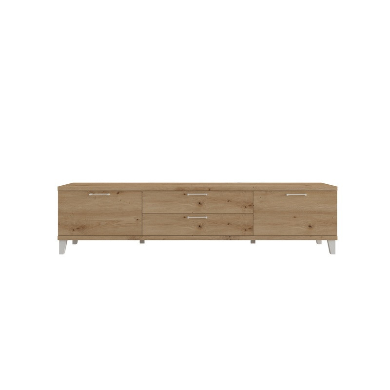 Mueble TV dos puertas y dos cajones MARCO