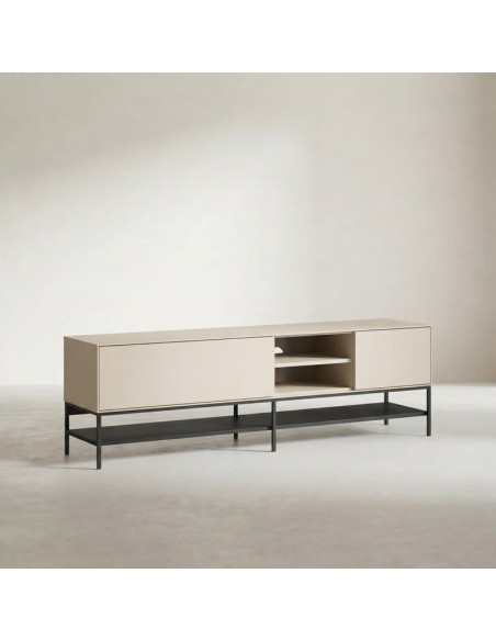 Mueble TV dos puertas y dos cajones LIA