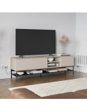 Mueble TV dos puertas y dos cajones LIA