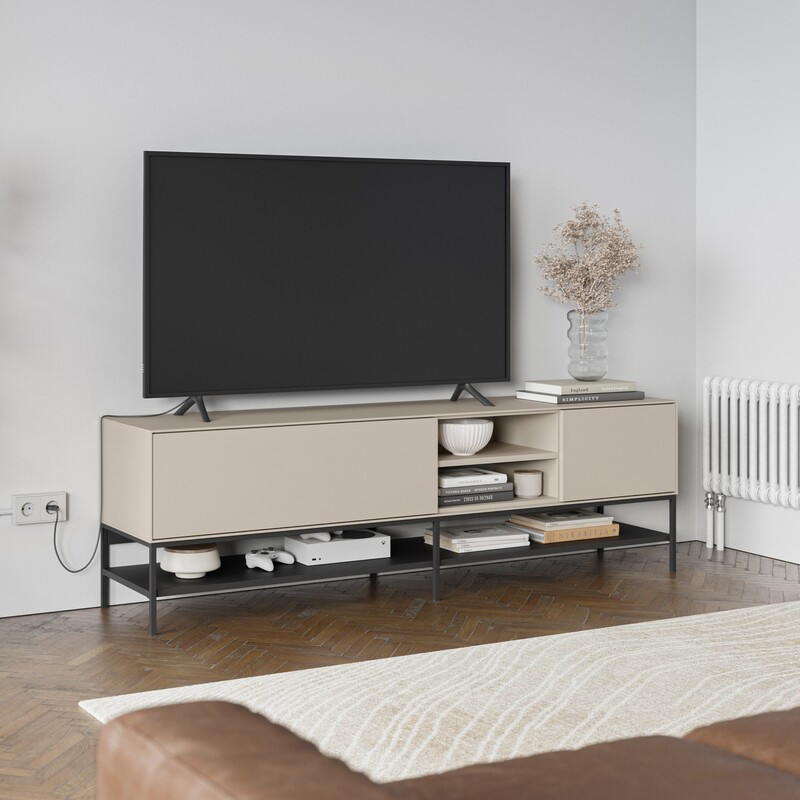Mueble TV dos puertas y dos cajones LIA 2