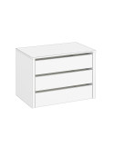Cajonera armario puertas correderas tres cajones MAX