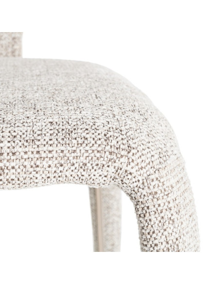Silla de comedor tapizada MAEL