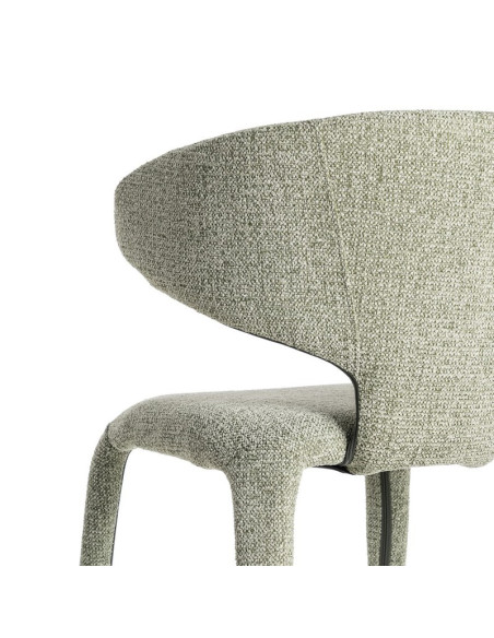 Silla de comedor tapizada MAEL
