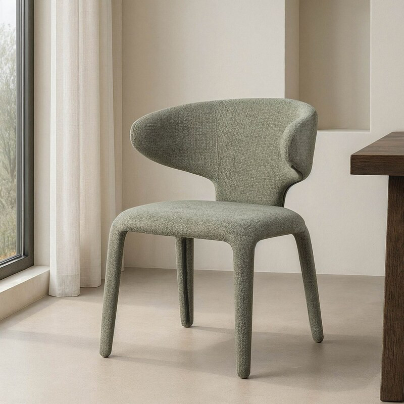 Silla de comedor tapizada MAEL