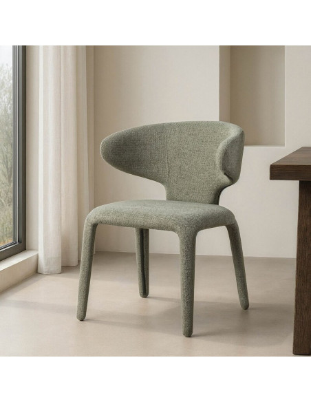 Silla de comedor tapizada MAEL