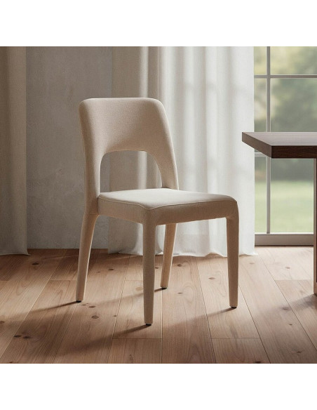 Silla de comedor tapizada BALMA