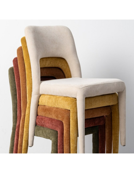 Silla de comedor tapizada BALMA