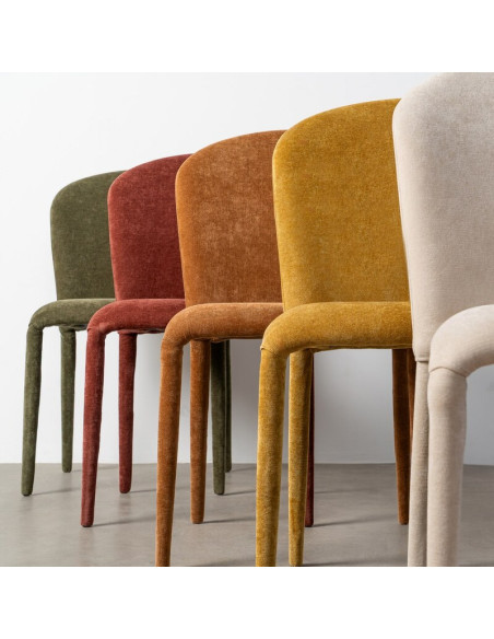 Silla de comedor tapizada ELVA