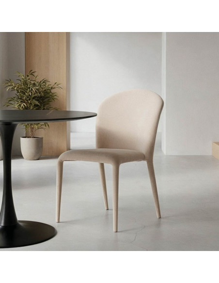 Silla de comedor tapizada ELVA
