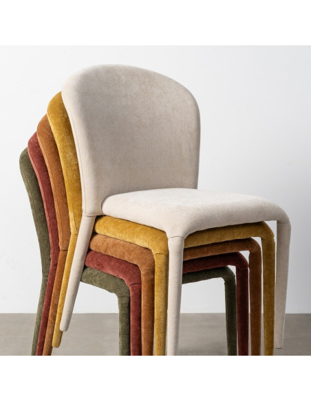 Silla de comedor tapizada ELVA