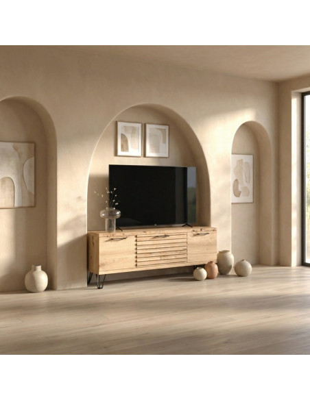 Mueble TV dos puertas y cajón MARCO I
