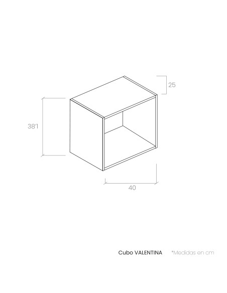 Cubo VALENTINA