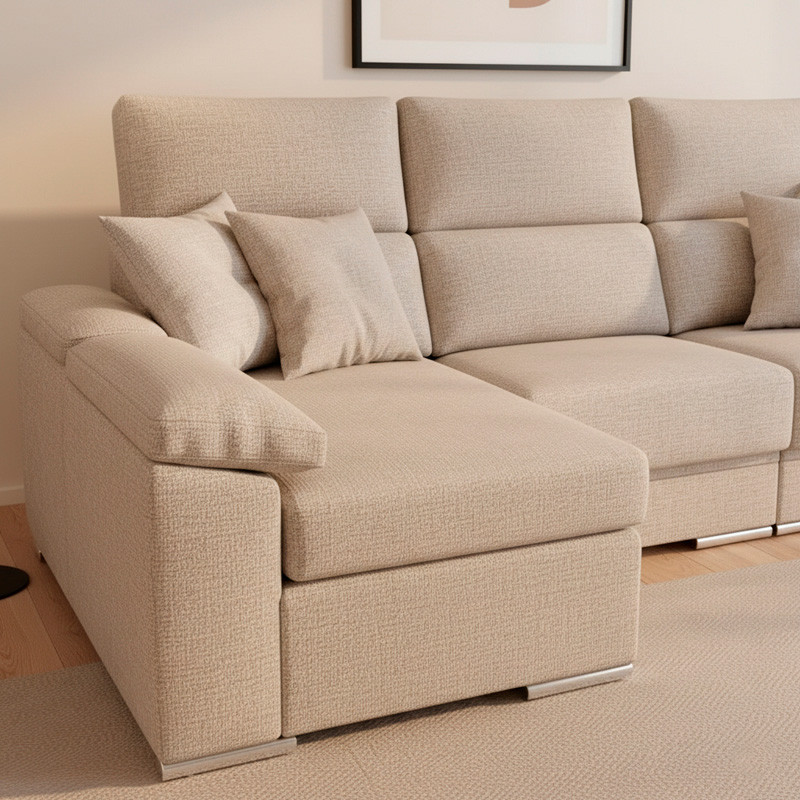 Chaise longue reversible CIRELLA