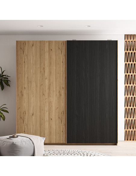 Armario dos puertas correderas 227 cm VALENTINA I