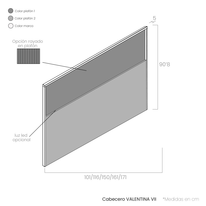 Cabecero VALENTINA VII