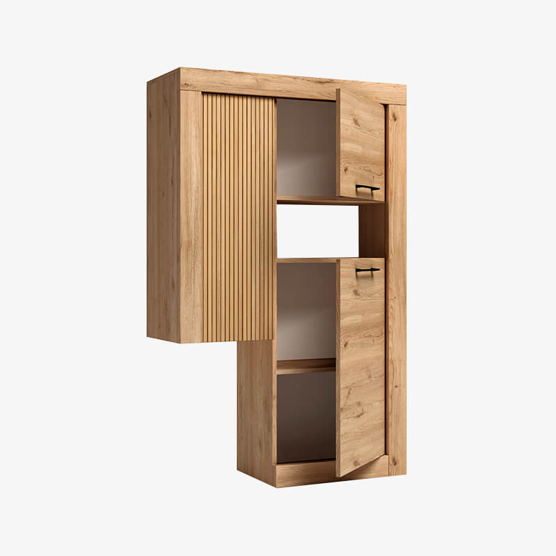 Vitrina tres puertas apilada DALIA