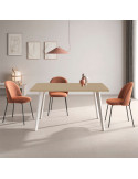 Mesa rectangular fija INNA