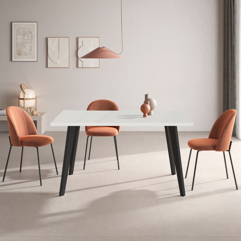 Mesa rectangular fija INNA