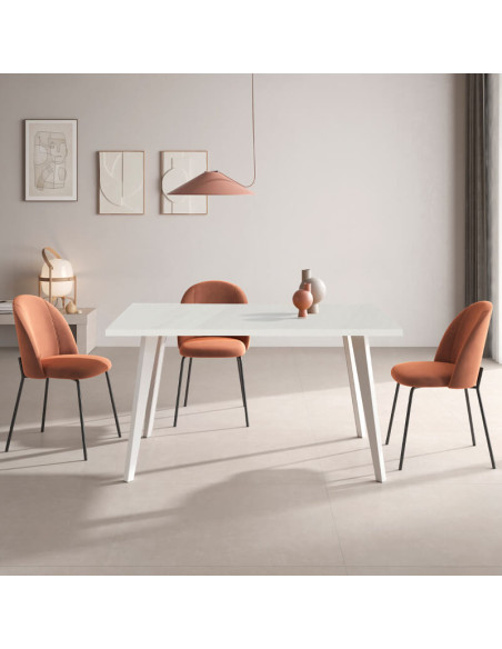 Mesa rectangular fija INNA