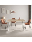 Mesa rectangular fija INNA