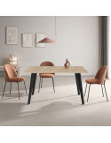 Mesa rectangular fija INNA