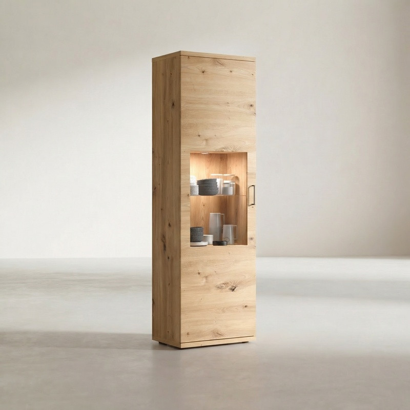 Vitrina alta una puerta MARCO