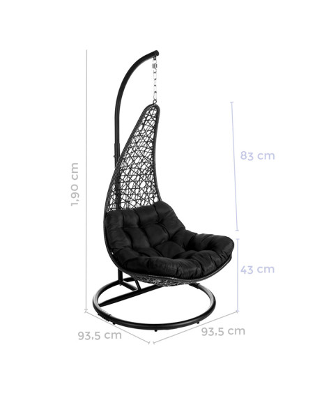 Silla colgante de jardín ALIS