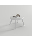 Mesa de centro redonda elevable BELMARA
