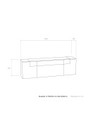 Composición de salón BIANCA