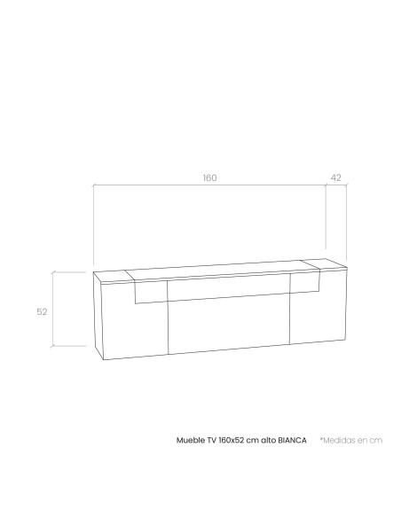 Composición de salón BIANCA