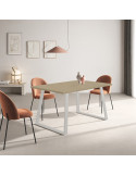 Mesa rectangular fija SANA