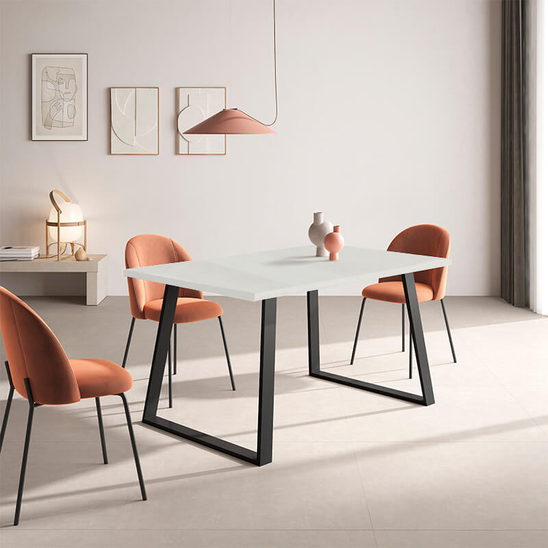Mesa rectangular fija SANA
